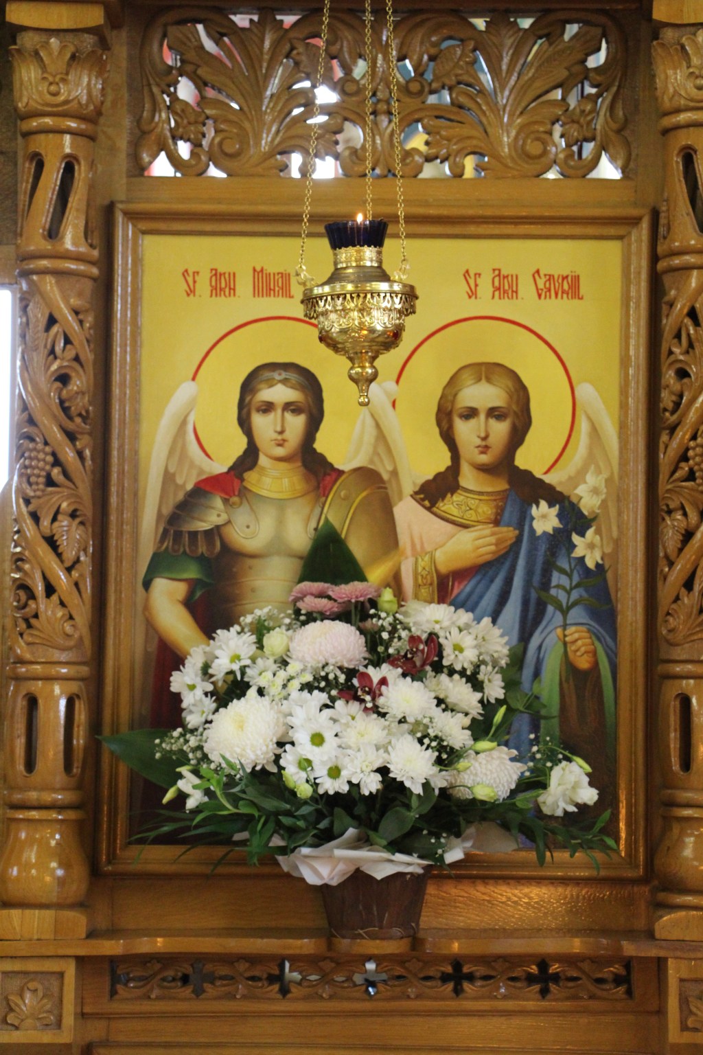 De Ziua Sfinților Arhangheli Mihail și Gavriil la Biserica din&nbsp;Mihoreni