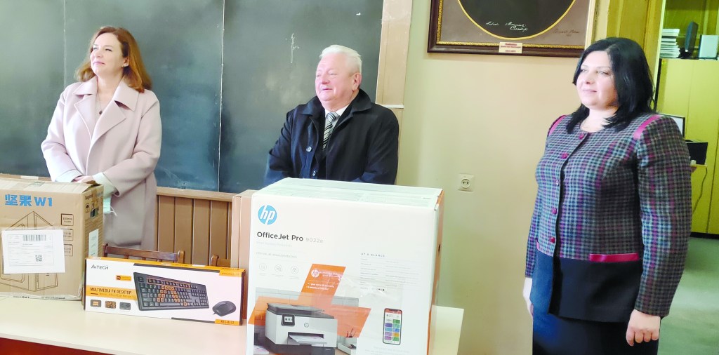 Sprijin pentru Catedra de Limba Română din cadrul Universității din Cernăuți din partea Camerei Notarilor Publici din București 