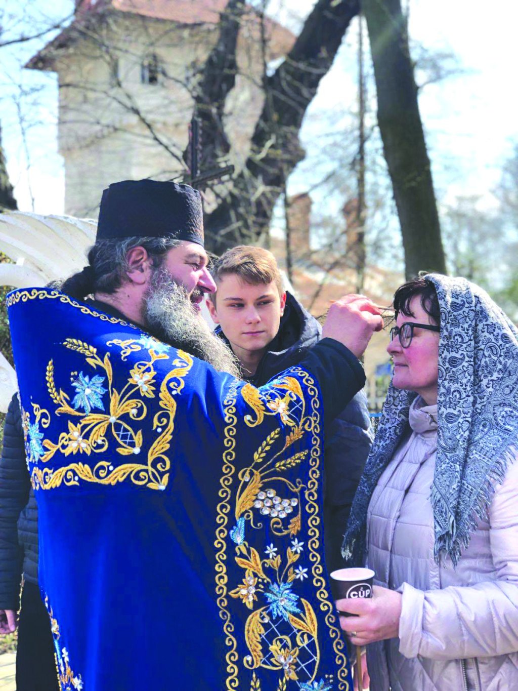 Moment de purificare la Buna Vestire 